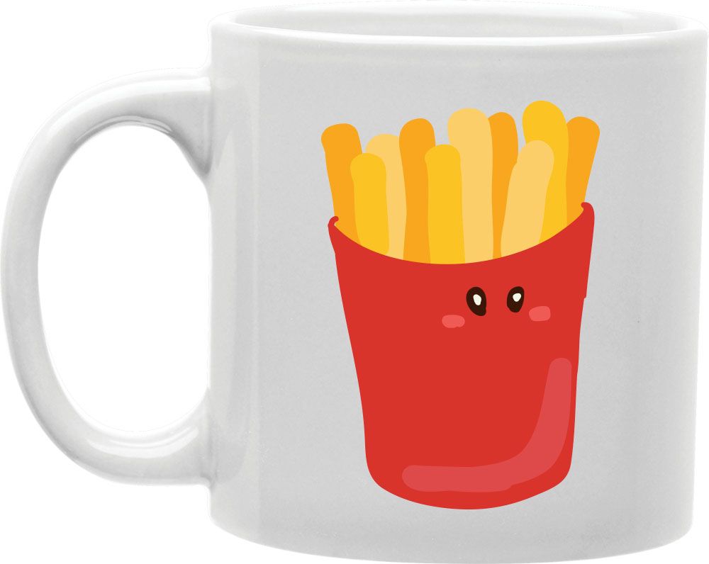Burger And Fries Coffee and Tea Ceramic Mug 11oz