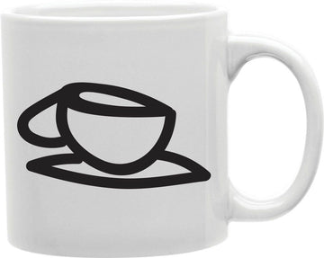 Coffee Cup Drawing Coffee and Tea Ceramic Mug 11oz