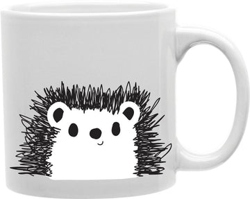 Peeking Hedgehog Coffee and Tea Ceramic Mug 11oz
