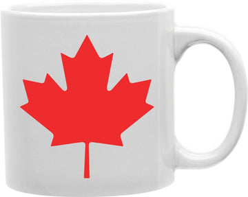 Canada Maple Leaf Coffee and Tea Ceramic Mug 11oz