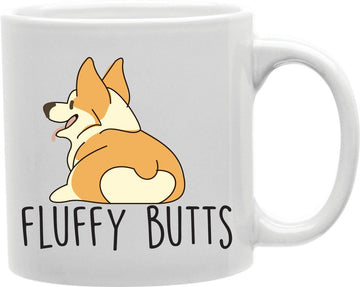 Fluffy Butts Coffee and Tea Ceramic Mug 11oz