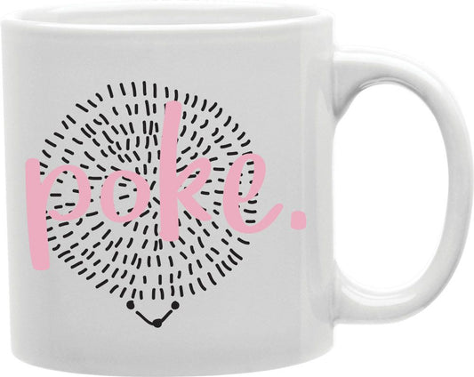Poke Hedgehog Coffee and Tea Ceramic Mug 11oz