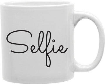 Selfie Script Coffee and Tea Ceramic Mug 11oz