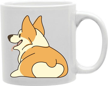 Corgi Butt Coffee and Tea Ceramic Mug 11oz