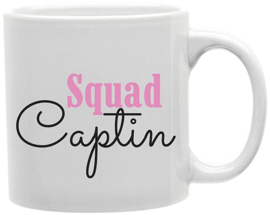 Squad Captain Coffee and Tea Ceramic Mug 11oz