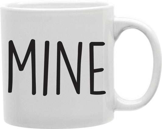 Mine Thin Coffee and Tea Ceramic Mug 11oz