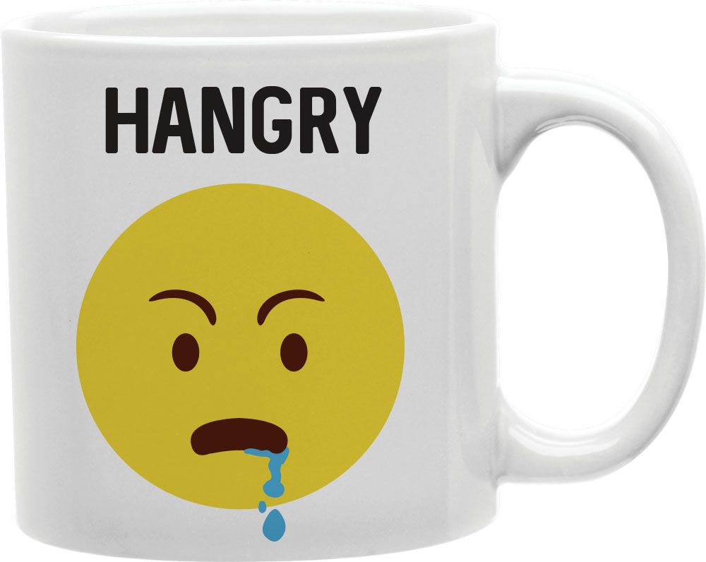 Hangry Coffee and Tea Ceramic Mug 11oz
