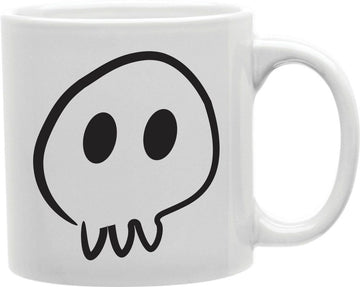 Doodle Skull Coffee and Tea Ceramic Mug 11oz