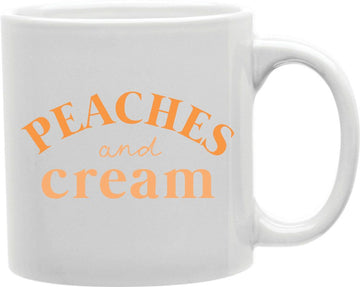 Peaches And Cream Coffee and Tea Ceramic Mug 11oz