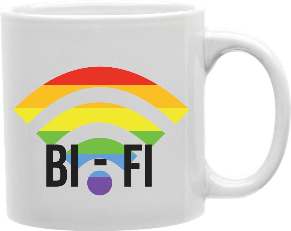 Bi-Fi Coffee and Tea Ceramic Mug 11oz