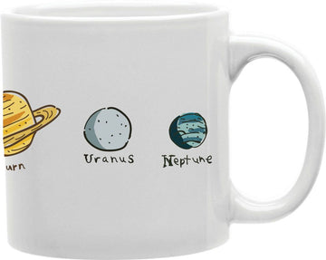 All Planets Coffee and Tea Ceramic Mug 11oz