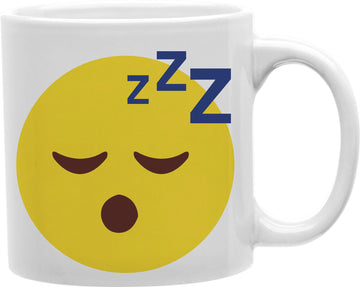 Sleep Emoji Coffee and Tea Ceramic Mug 11oz