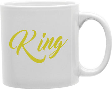 King Coffee and Tea Ceramic Mug 11oz