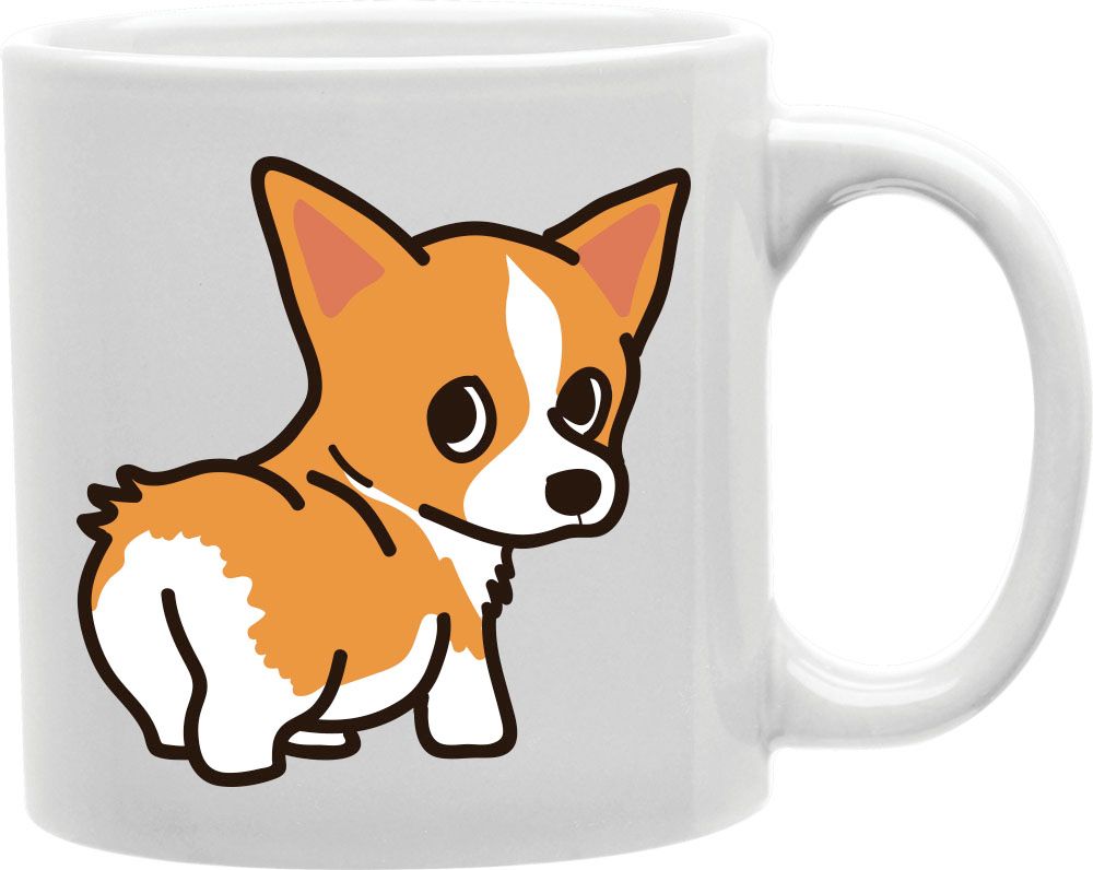Cute Corgi Puppy Coffee and Tea Ceramic Mug 11oz