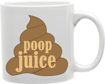 Poop Juice Emoji Coffee and Tea Ceramic Mug 11oz