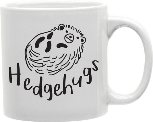 Hedgehugs Coffee and Tea Ceramic Mug 11oz