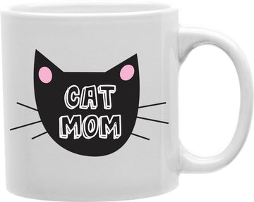 Cat Mom Coffee and Tea Ceramic Mug 11oz