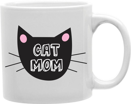 Cat Mom Coffee and Tea Ceramic Mug 11oz