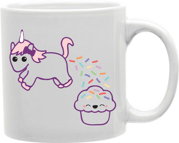 Sprinkle Farting Unicorn Coffee and Tea Ceramic Mug 11oz