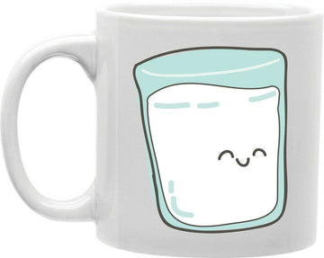 Milk And Cookie Coffee and Tea Ceramic Mug 11oz