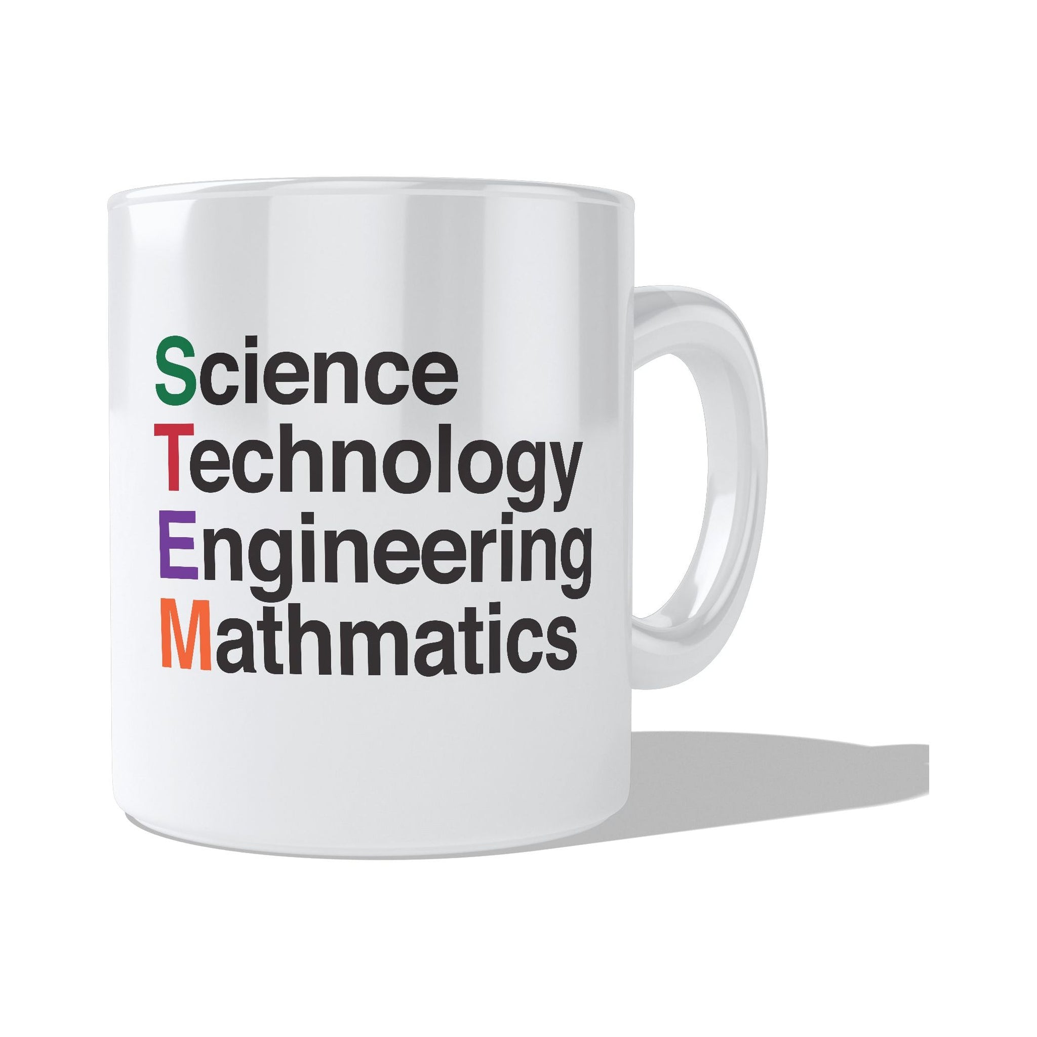 Science, Technology, Engineering, and Mathmatics  Coffee and Tea Ceramic  Mug 11oz
