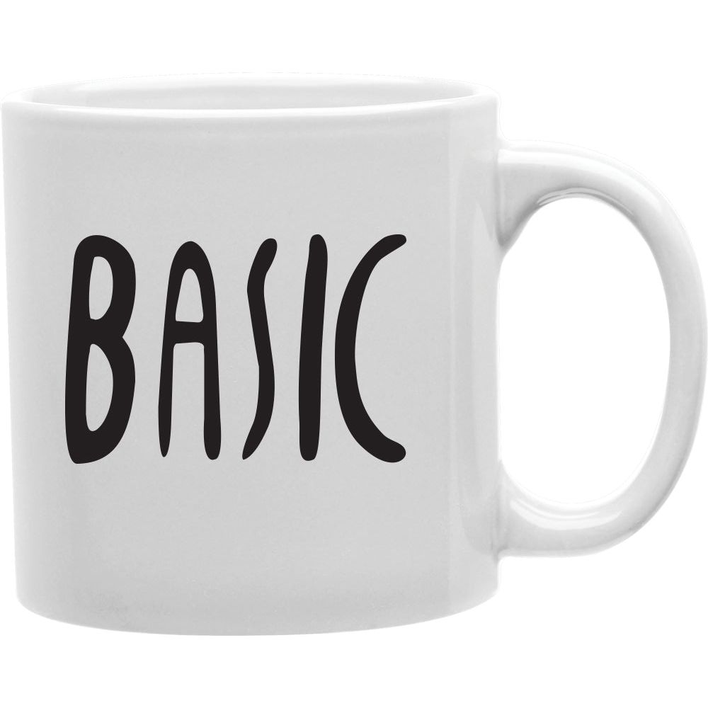 The BASIC Coffee and Tea Ceramic  Mug 11oz