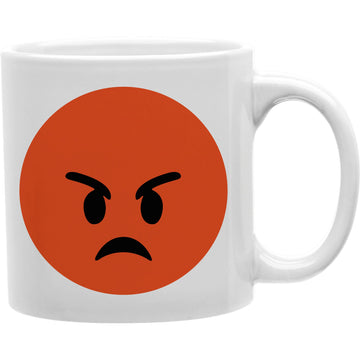 Angry face Emoji Coffee and Tea Ceramic  Mug 11oz