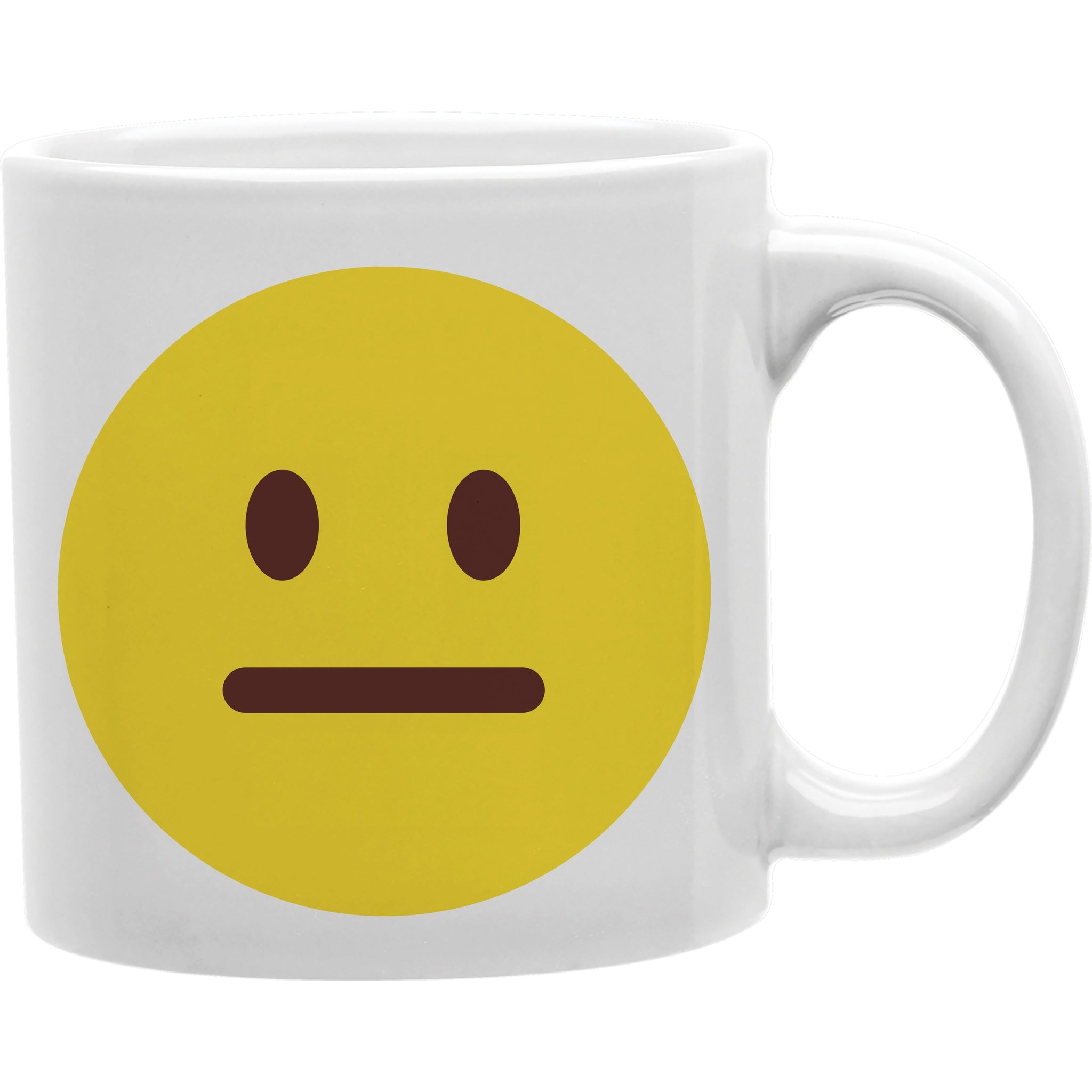 blank face Emoji coffee Mug  Coffee and Tea Ceramic  Mug 11oz