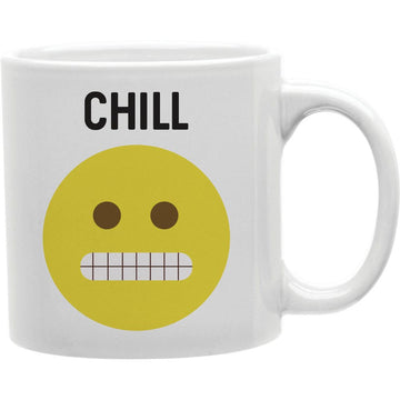 Chill Emoji  Coffee and Tea Ceramic  Mug 11oz