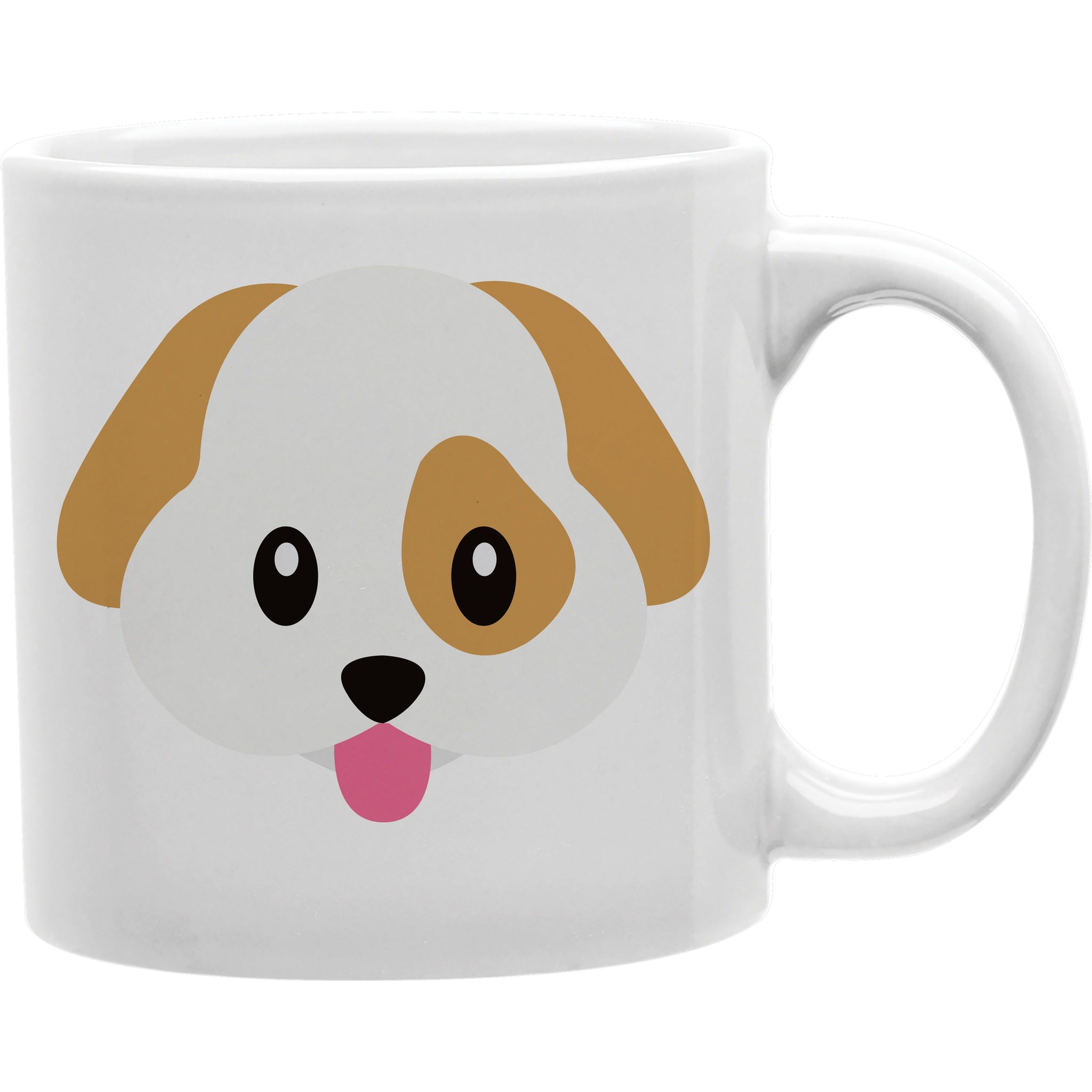 DOG EMOJI Mug  Coffee and Tea Ceramic  Mug 11oz