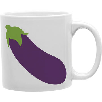 eggplant Emoji coffee Mug  Coffee and Tea Ceramic  Mug 11oz