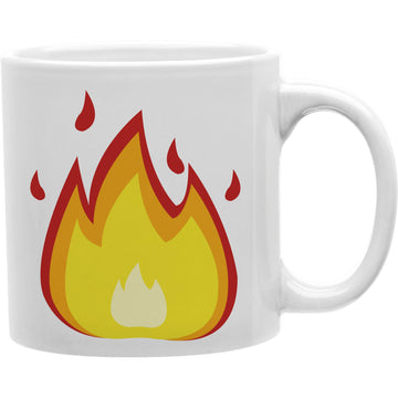 fire Emoji coffee Mug  Coffee and Tea Ceramic  Mug 11oz