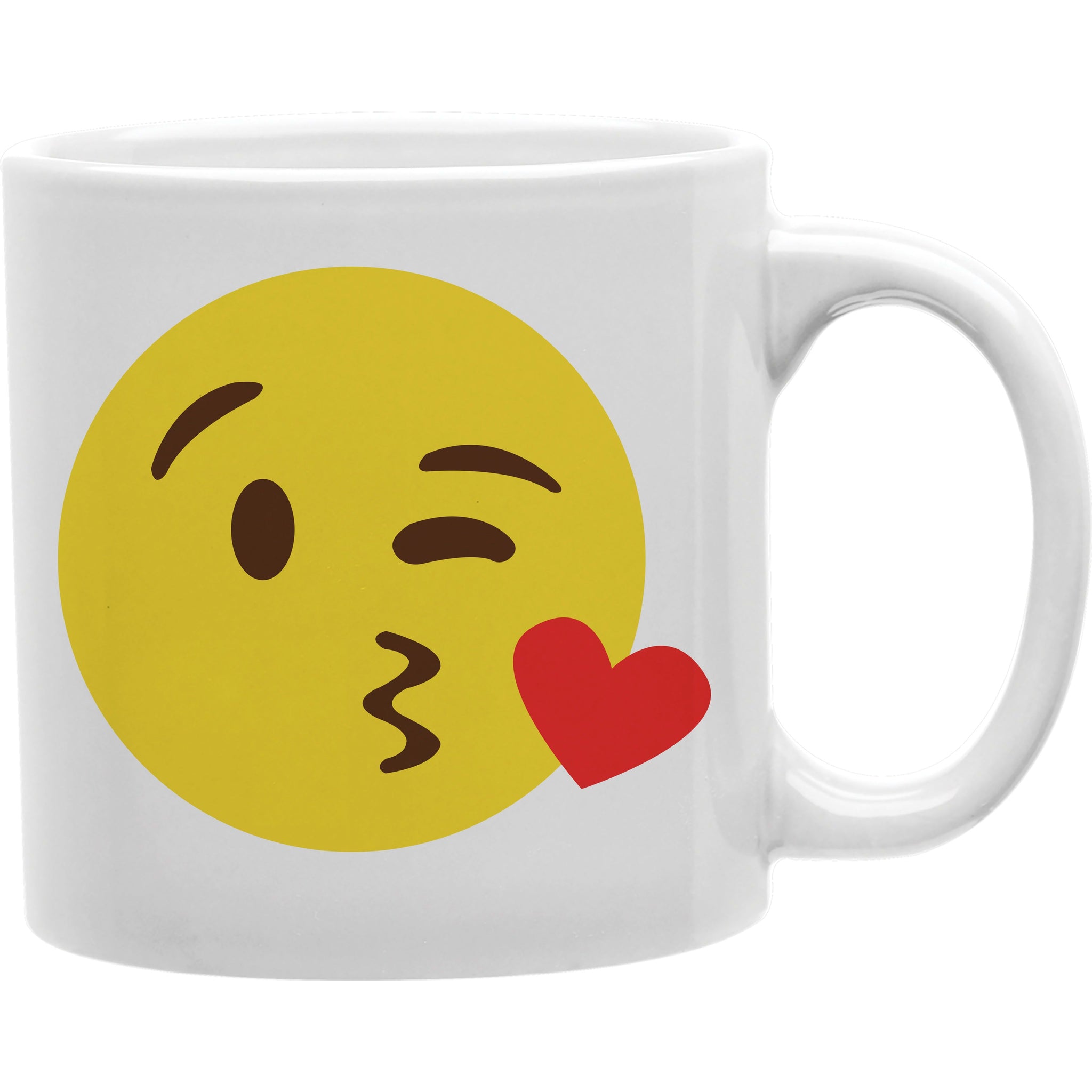 kissy face Emoji coffee Mug  Coffee and Tea Ceramic  Mug 11oz