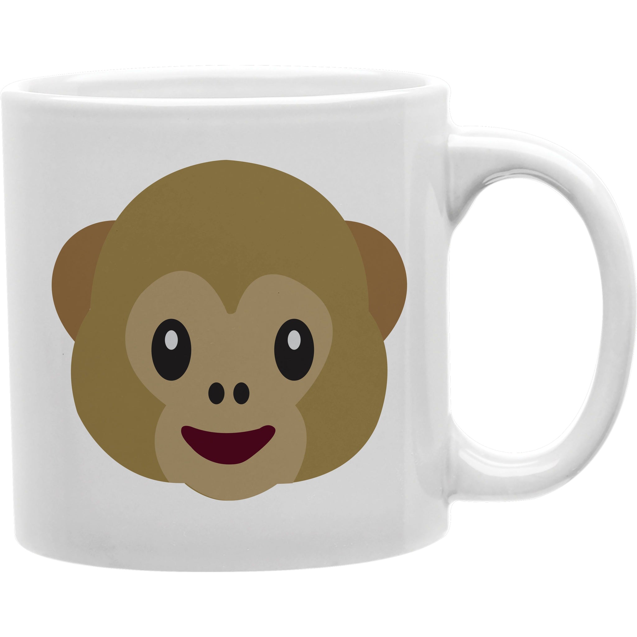 monkey face Emoji coffee Mug  Coffee and Tea Ceramic  Mug 11oz