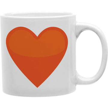 Red Heart Emoji  Coffee and Tea Ceramic  Mug 11oz