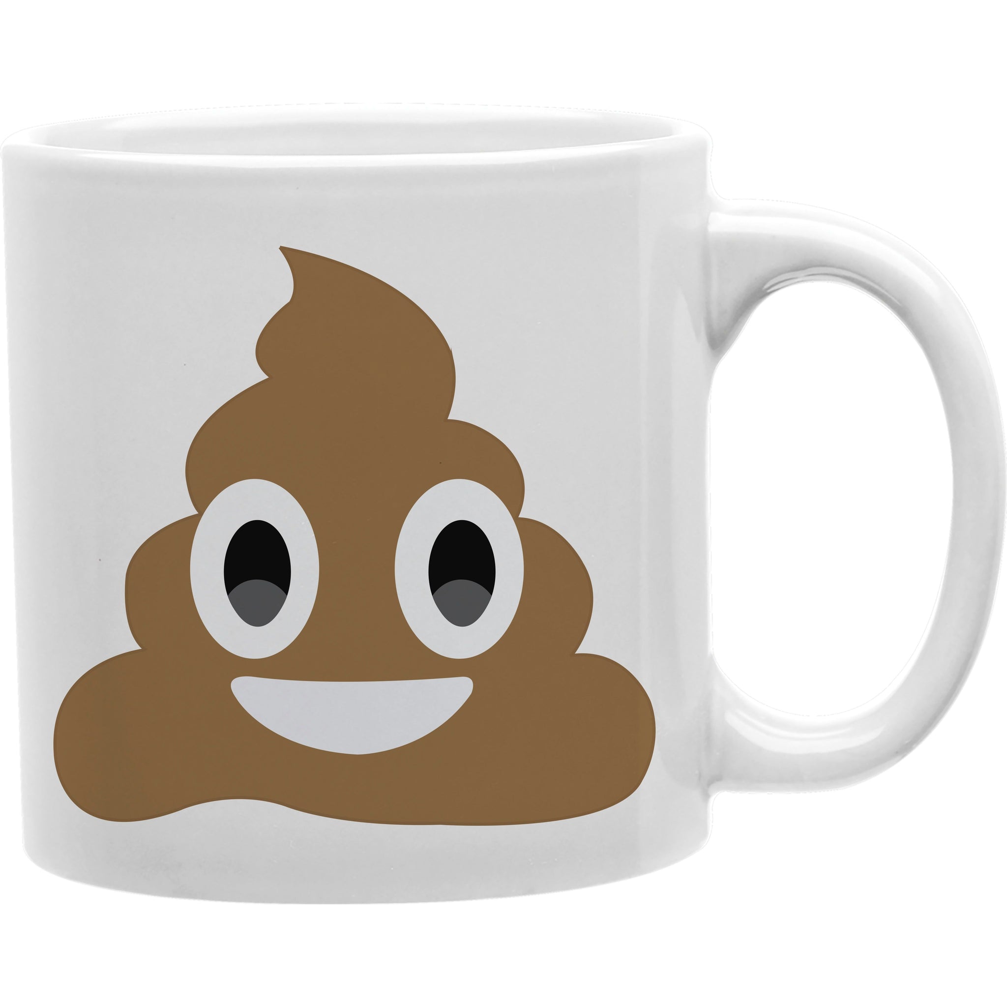 poop with face Emoji coffee Mug  Coffee and Tea Ceramic  Mug 11oz