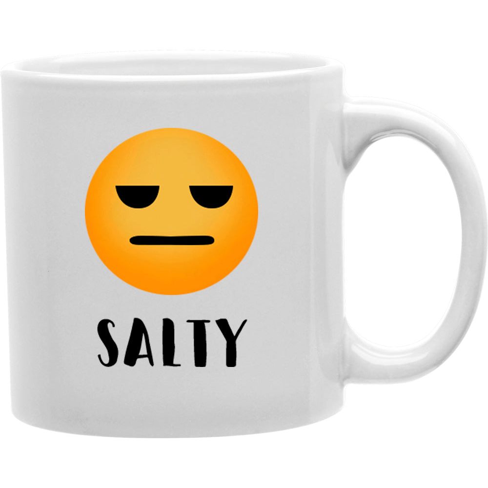 Salty Emoji Face  Coffee and Tea Ceramic  Mug 11oz