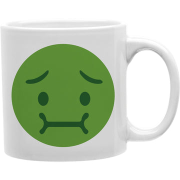 Sick Face Emoji  Coffee and Tea Ceramic  Mug 11oz