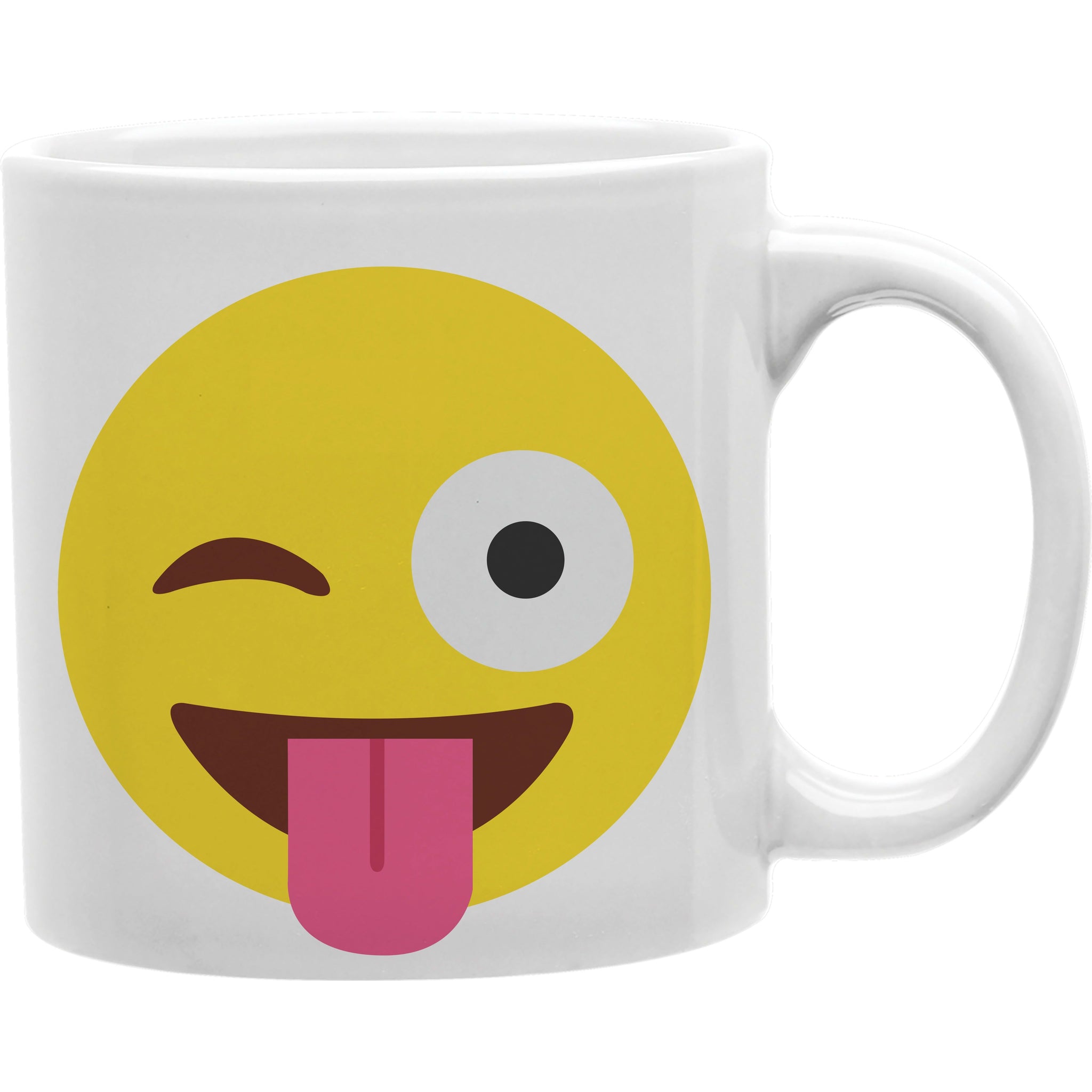 Tongue face Emoji Coffee and Tea Ceramic  Mug 11oz