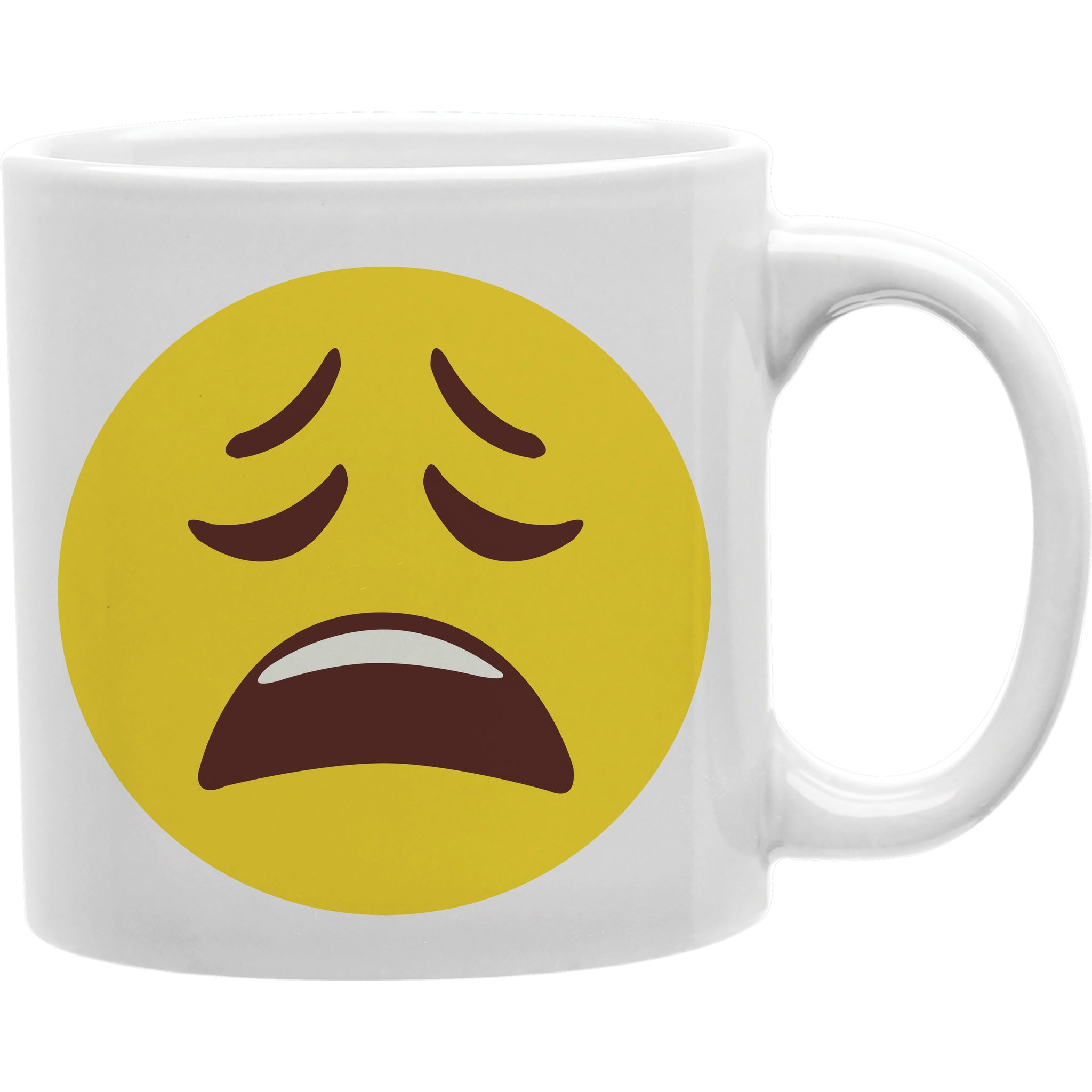 wah face Emoji coffee Mug  Coffee and Tea Ceramic  Mug 11oz