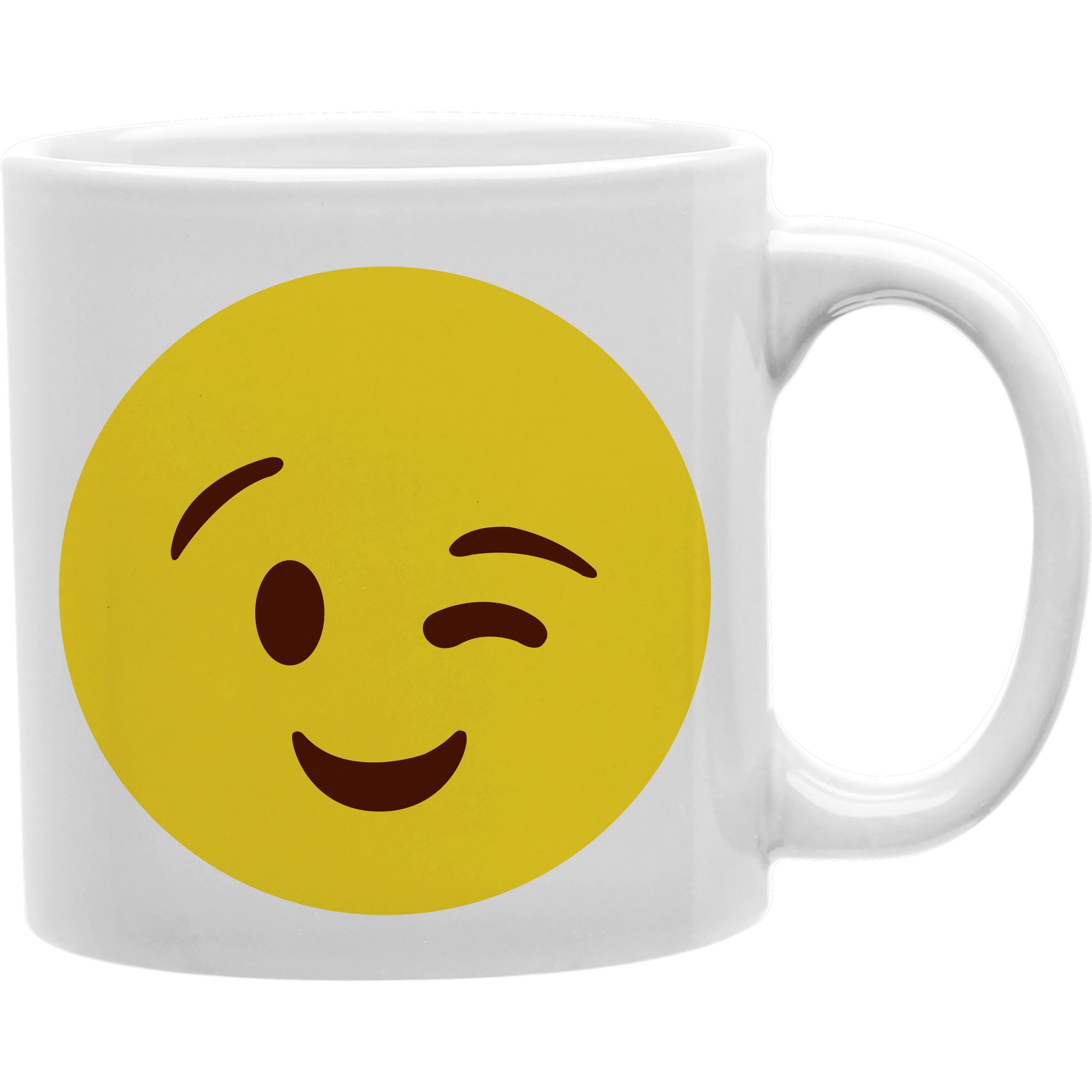 wink face Emoji coffee Mug  Coffee and Tea Ceramic  Mug 11oz